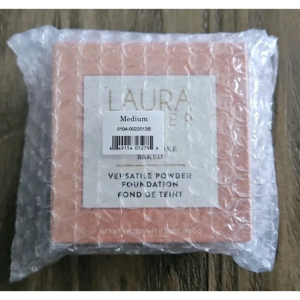 New Laura Geller Double Take Baked Versatile Powder Foundation Medium 0.35 oz